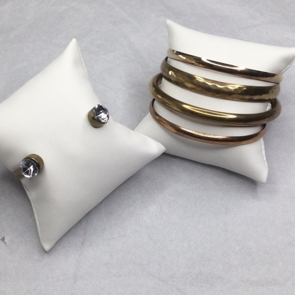 Vintage Gold Tone Bracelet Set